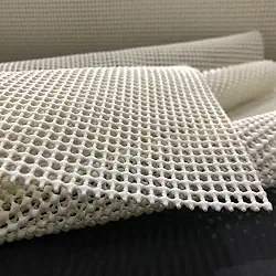 Tela Antiderrapante Branca Para Tapetes, Forro de Prateleiras e Armários - 0,50M X 1,20M