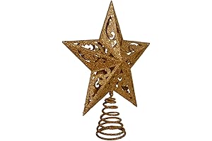 Kurt Adler Gold Star Tree Topper