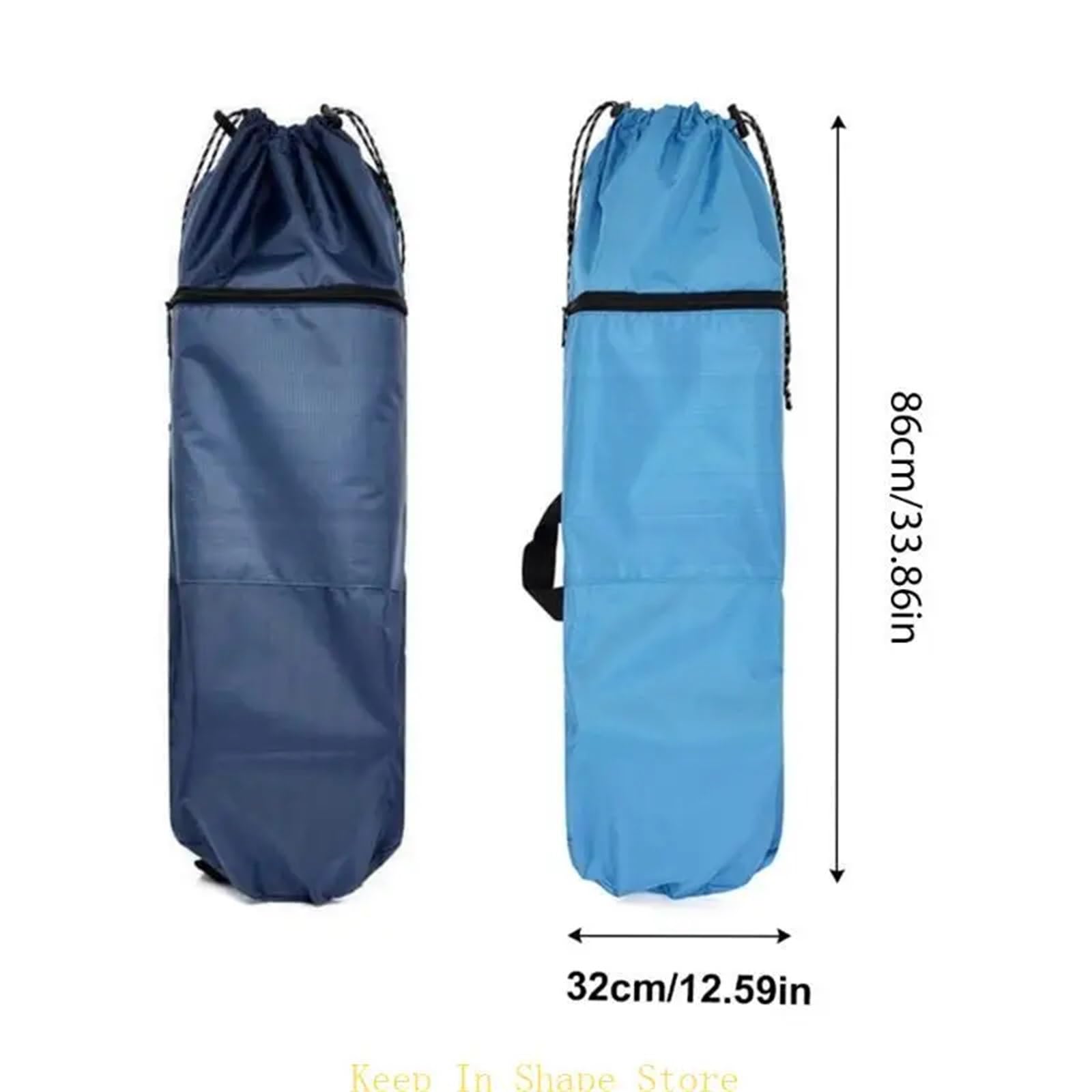 Sac De Skateboard Etanche Sac À Dos De Skateboard Grande Capacité, Étui Transport Portable pour Longboards