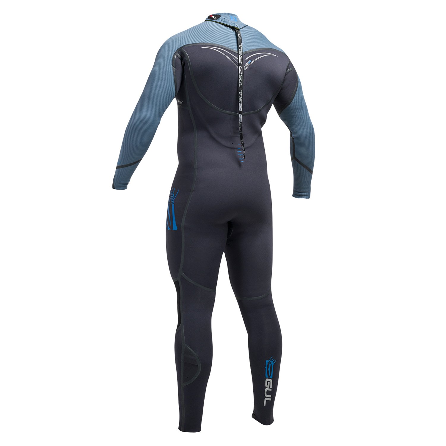 GUL Flexor 3/2mm Blindstitched Wetsuit - Jet/Pewter S