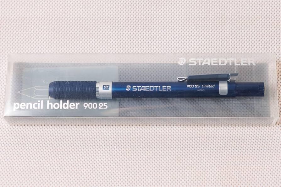 ステッドラー　ペンシルホルダー900 25 Limited ナイトブルー　未使用 Amazon.co.jp: ステッドラー ペンシルホルダー ナイトブルー 900