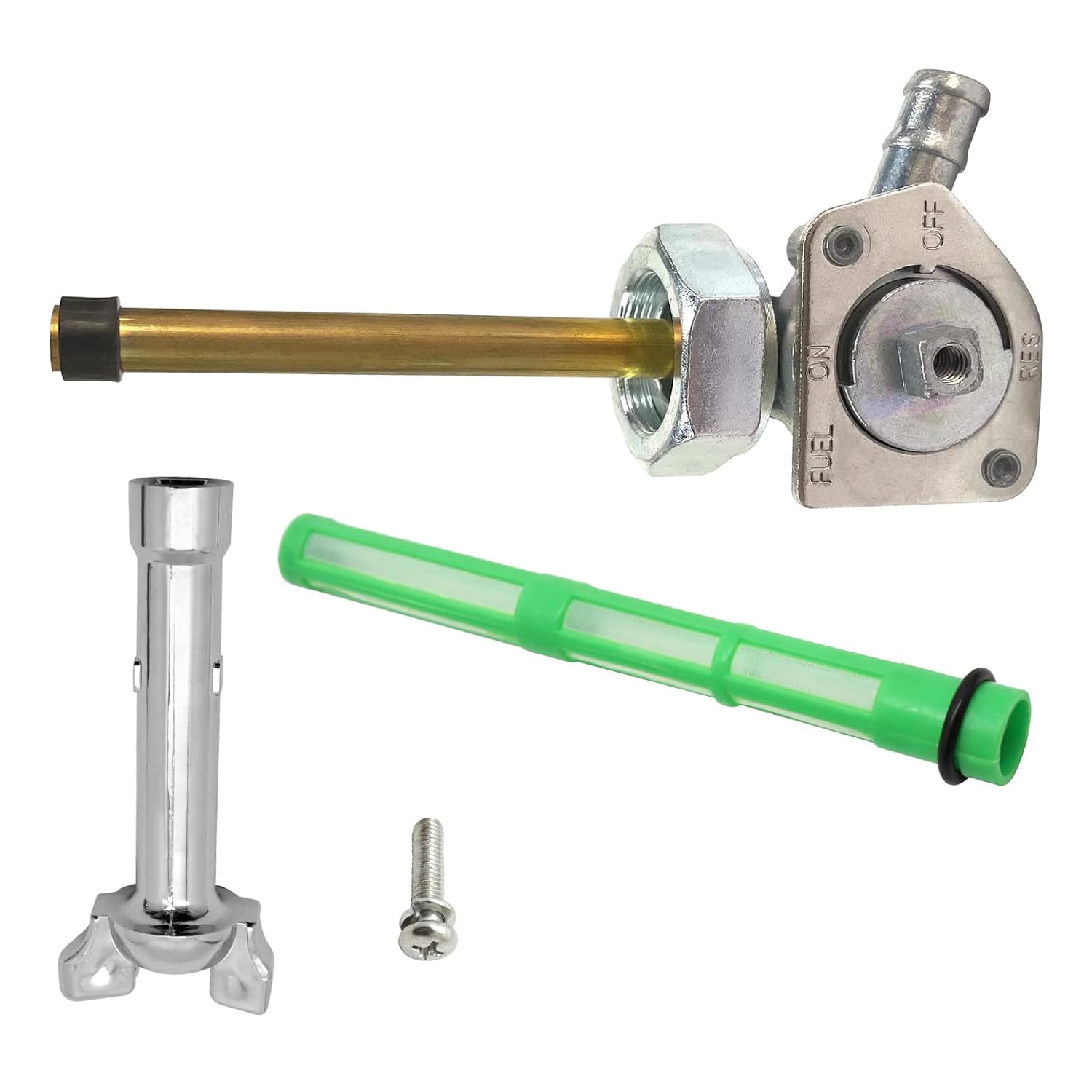 Rubinetto benzina adatto per Honda VT600C AC – SHADOW VLX VT600CD – SHADOW VLX DELUXE 1988-1989 1991-1998 CB400F – CB-1 1989-1990 16950-KAF-000 1696 3-MR1. 000