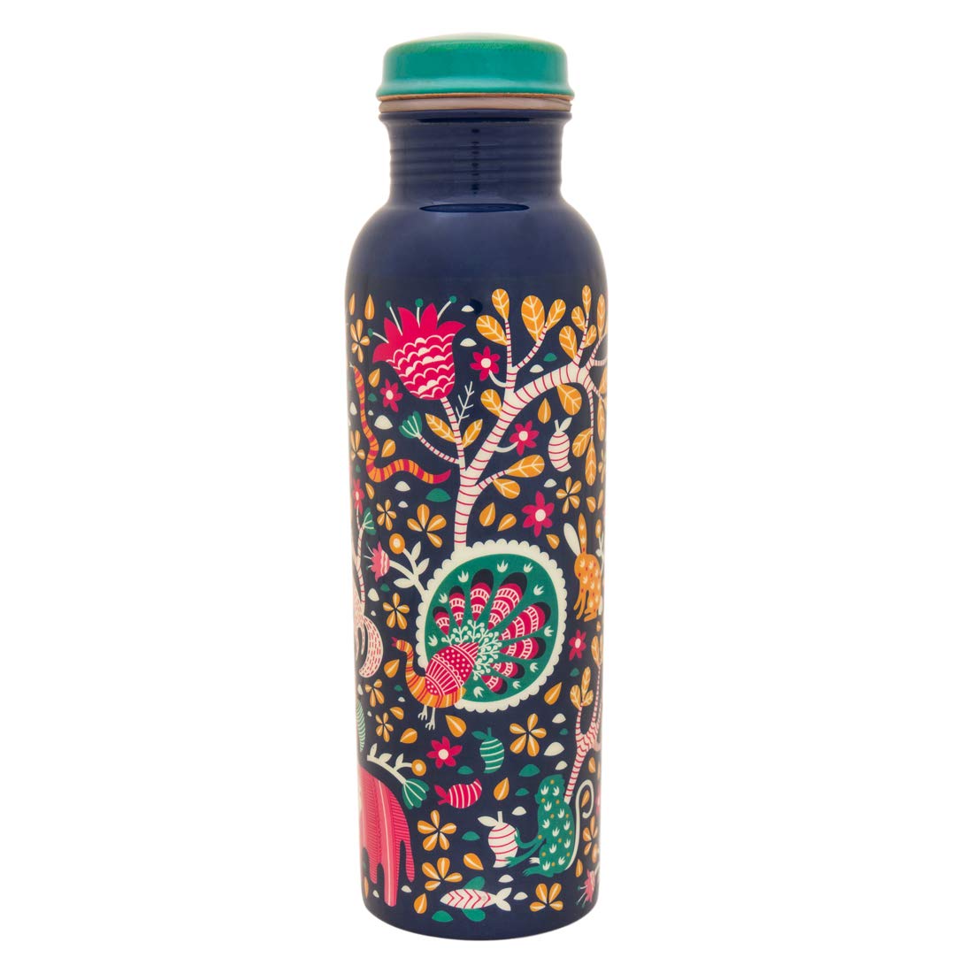 Chumbak Jungle Folk Copper Bottle