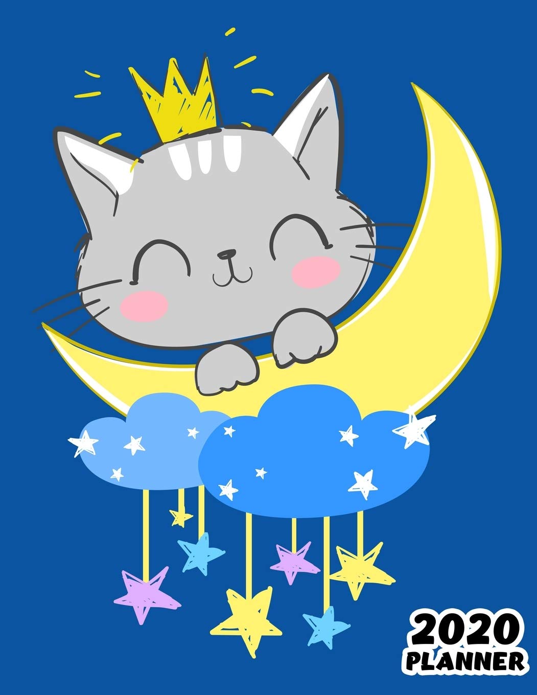 2020: Weekly & Monthly Planner: Jan 1, 2020 to Dec 31, 2020: Cute Cat One Year Weekly Planner & Schedule Agenda with Inspirational Quotes (Cute Weekly and Monthly Planner Vol.5)