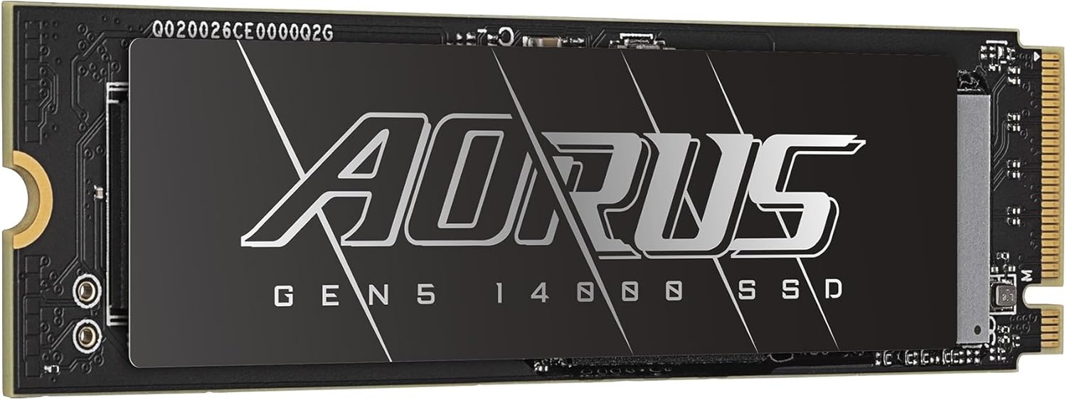 AORUS Gen5 14000 SSD 2TB Review: Testado por 7 dias para gamers