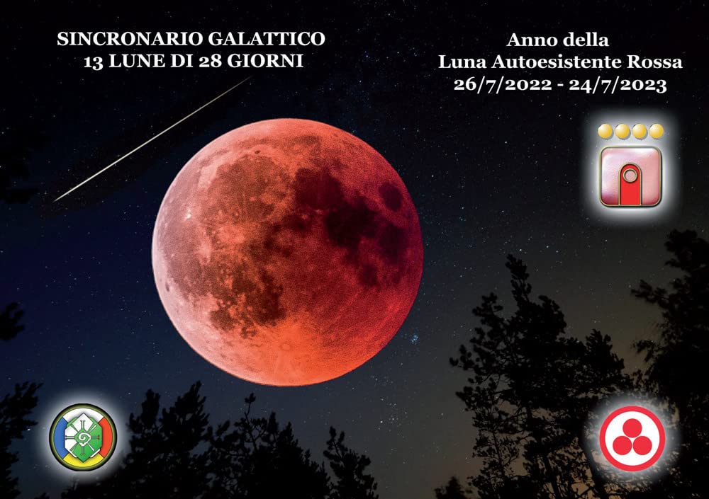 Sincronario Galattico 13 Lune Di 28 Giorni. Anno Della Luna Autoesistente Rossa - 4
