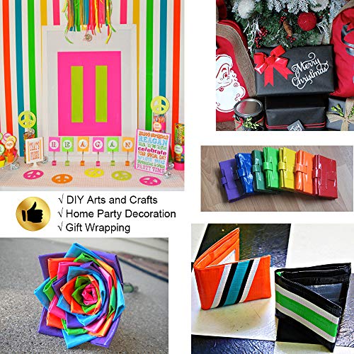 AUMUA Nastro Telato Colorato, 50 mm x 9,1 m