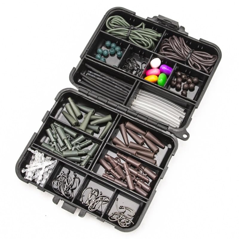 Kit completo de accesorios para pesca de carpa de 108 piezas miniatura 7