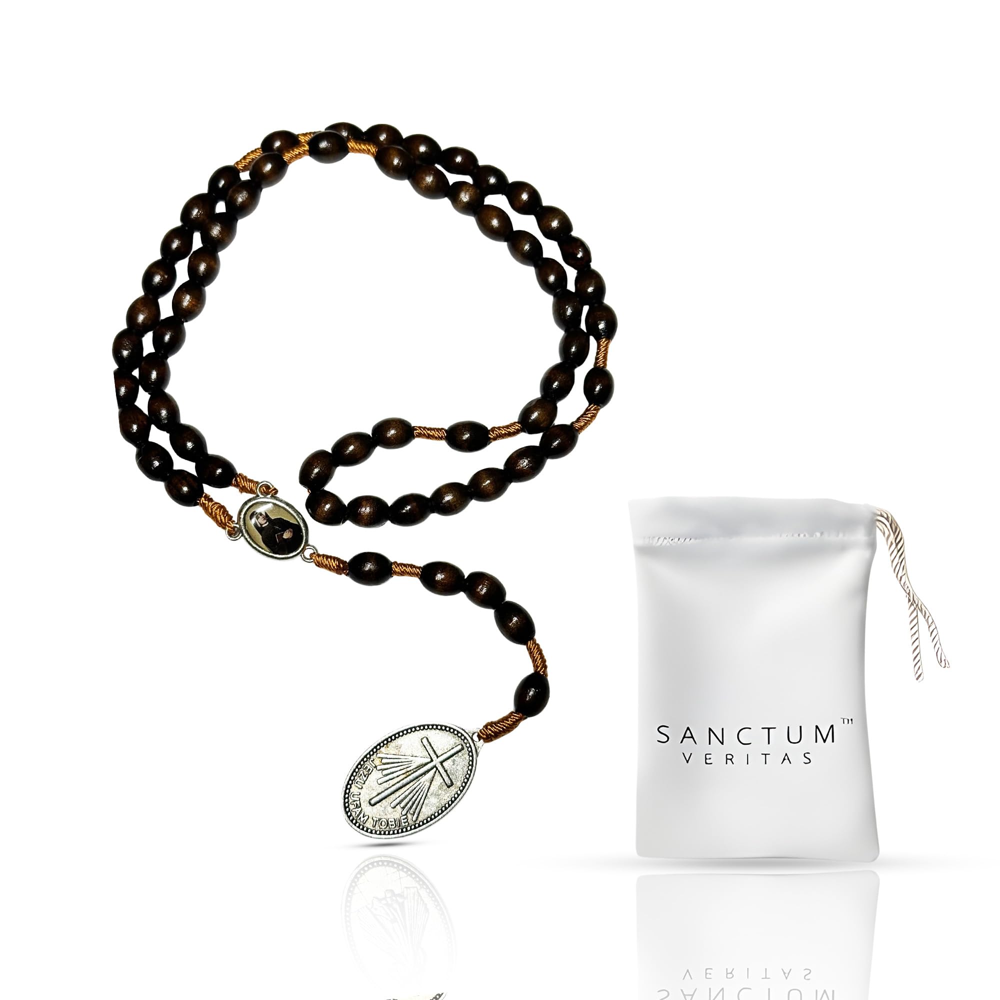 Saint Faustina Kowalska True Relic Chaplet Apostle Divine of Mercy Miraculous Medal Jesus I Trust in You Chaplet Three O' Clock Prayer Poland Polish Novena