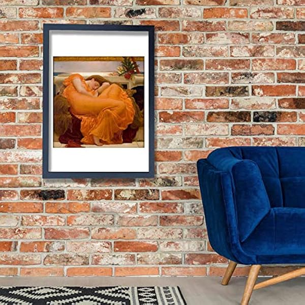 Spiffing Prints Frederick Leighton - Flaming June 1895 - Large - Matte - Framed