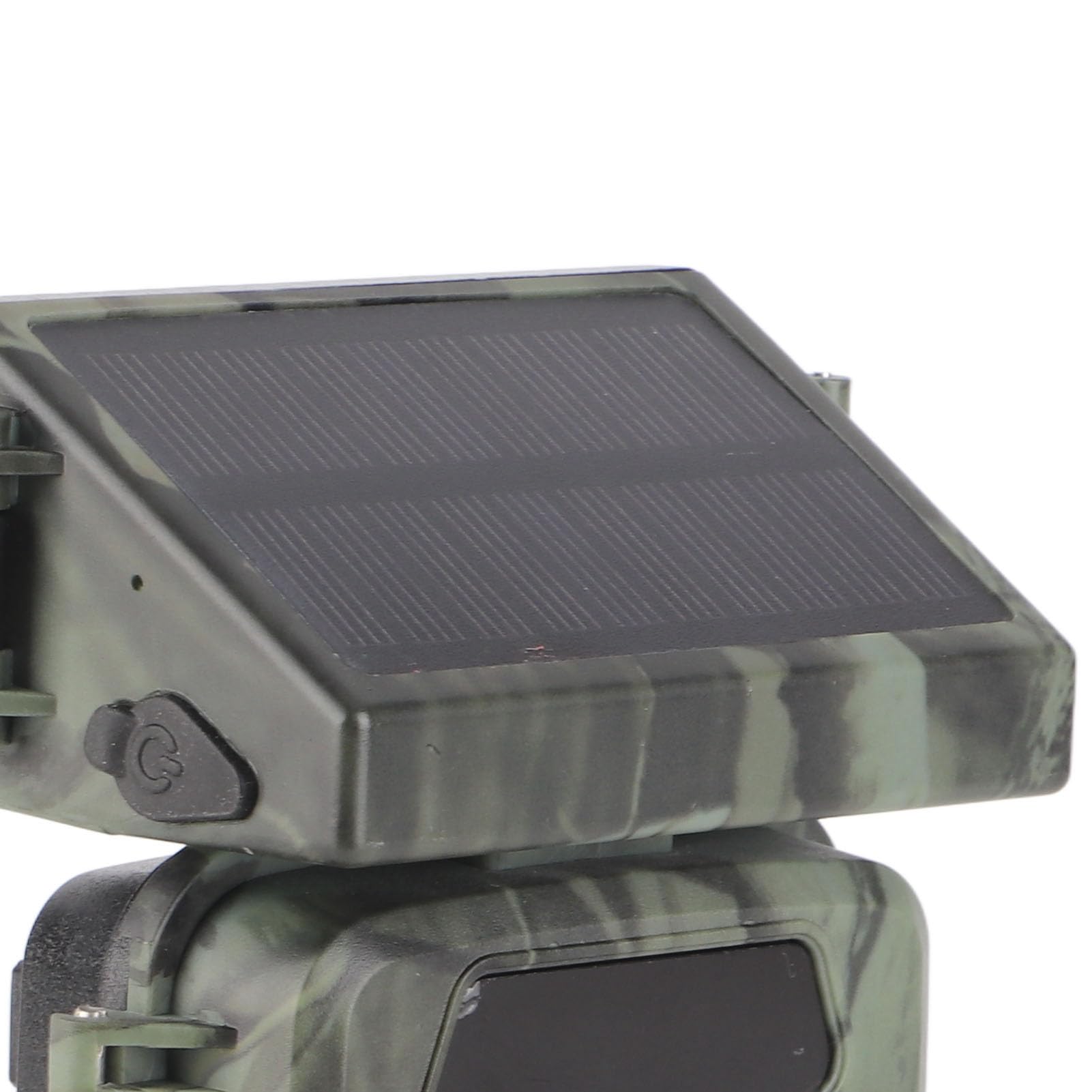 Solar Trail Camera, Noktowi Widzenie 20 MP 1080p z 65 -metrowym Zakresem Wykrywania na Zewnątrz Nadzoru Przyrody IP65 Wodoodporna Kamera Polowa