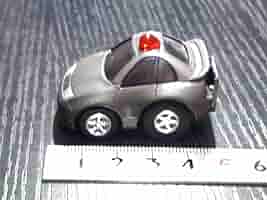 チョロQ フェアレディ300ZX パトカー Minicar 1/59 Fair Lady Z 300 ZX Patrol Car (White x Black