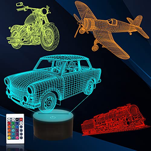 Lot de 4 kits de bâche de moteur pour enfant Night Light Car (vehicle) Cover
