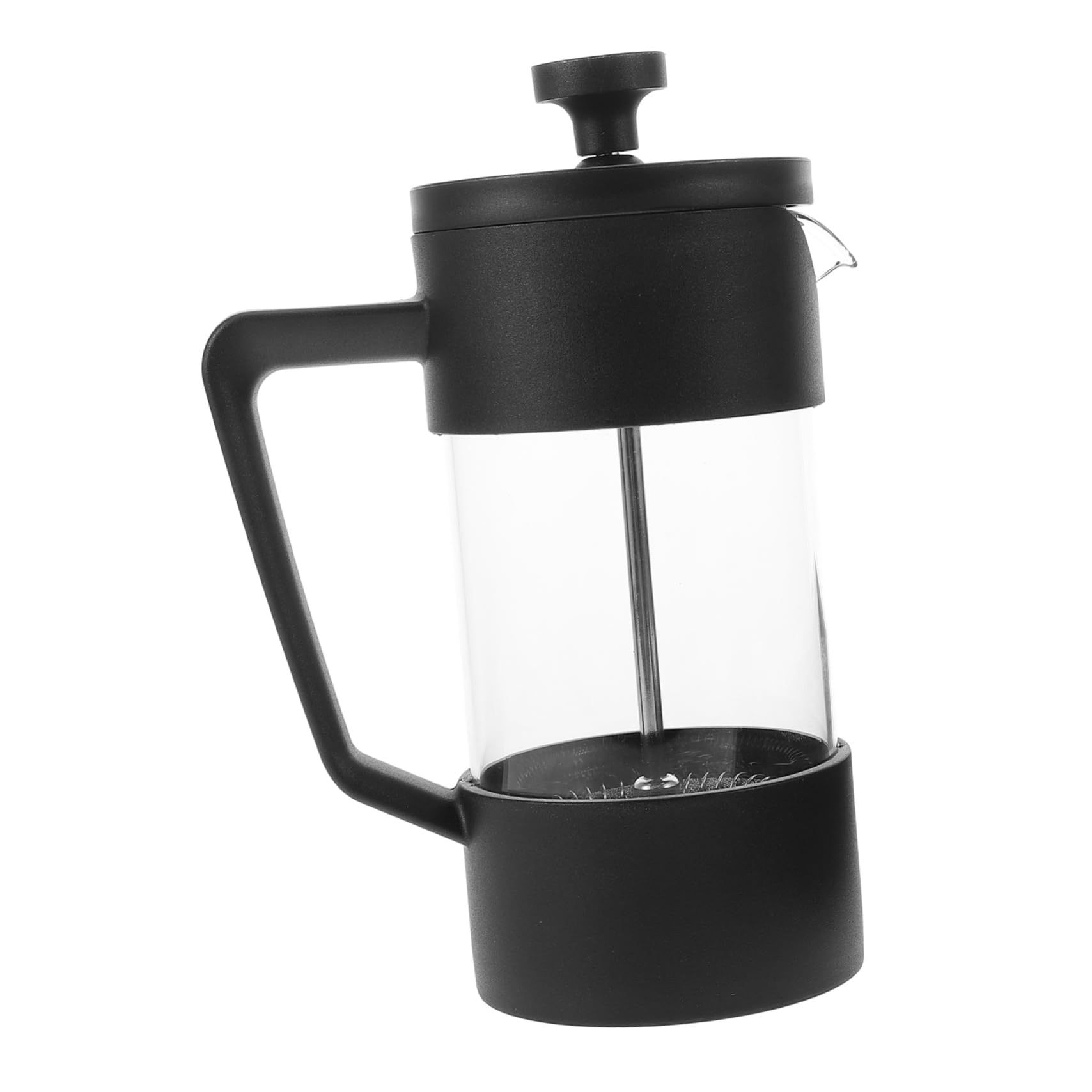 Uonlytech Borosilicate Glass Coffee Maker Hand Press Cold Brew Coffee Pot for Kitchen and Camping Espresso Tool for