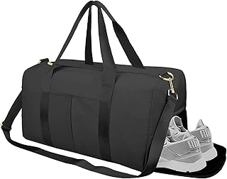 Men and Women Gym Bag (Black)