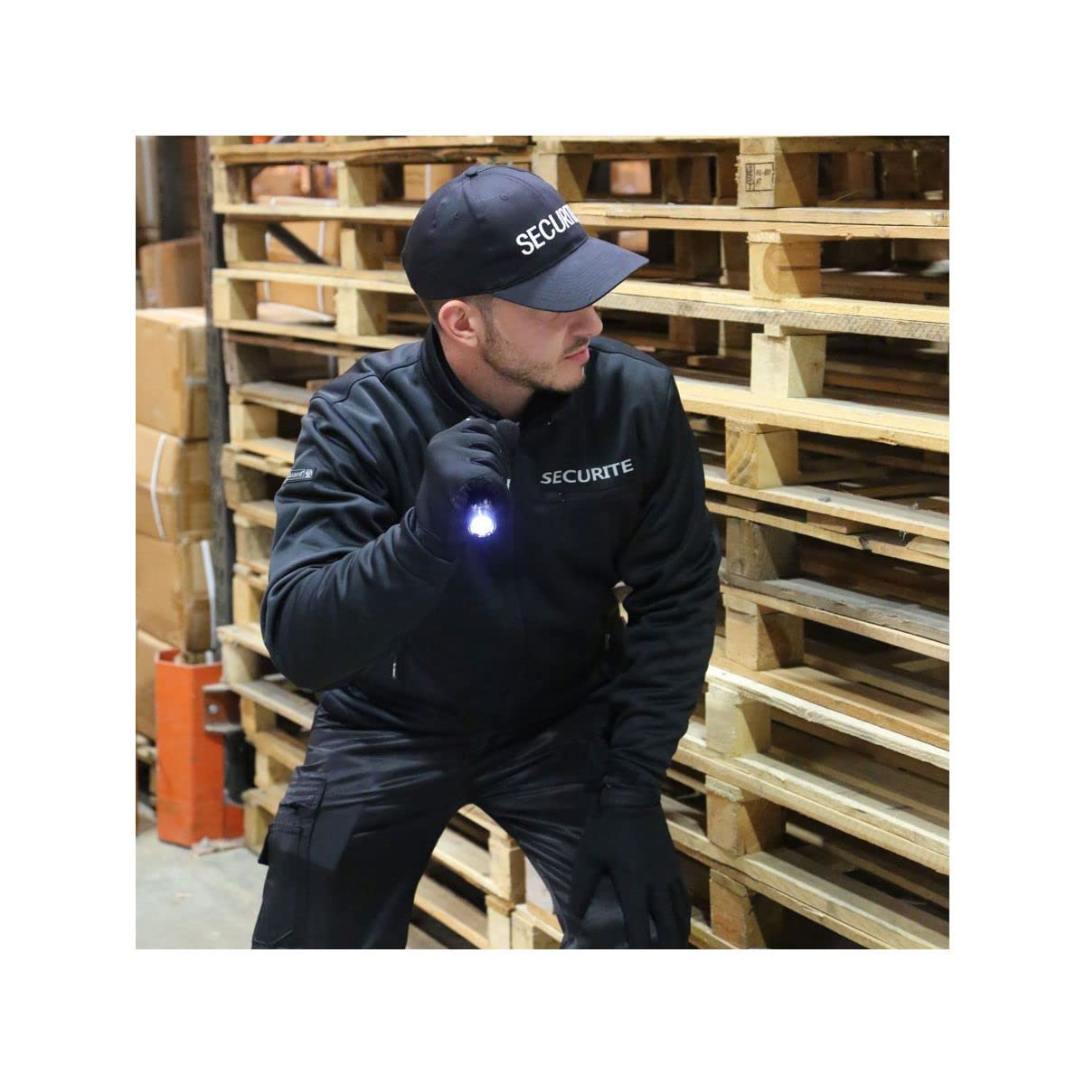 Blouson Softshell Wolf sécurité Noir - Cityguard