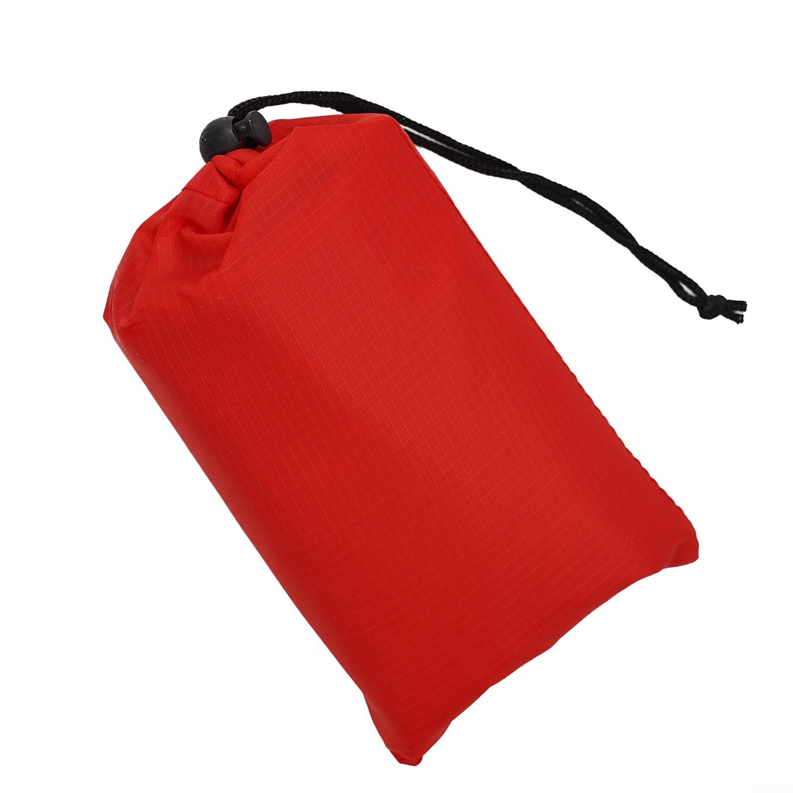 Tent Tarp Waterproof, Sun Shade Shelter 210T Polyester with 6 Tie Points Rain Fly Awning Cover Outdoor for Camping Hiking Backpacking Beach Picnic, 200 X 140 cm(Red 140x200CM)
