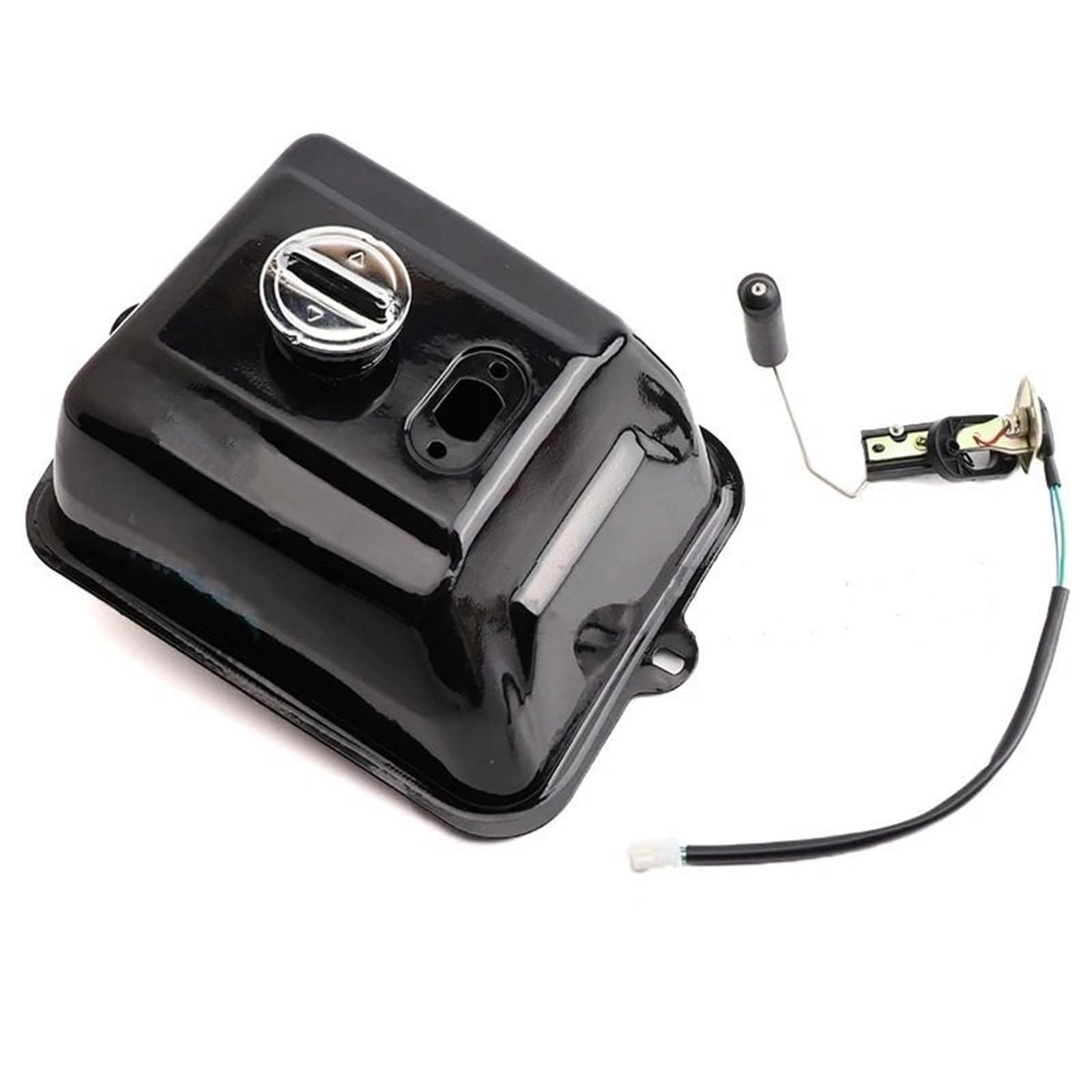 Carburatore Decespugliatore Serbatoio carburante per moto da 5 litri, serbatoio in metallo con sensore galleggiante del, adatto GY6 125cc 150cc 200cc 250cc ATV UTV fuoristrada