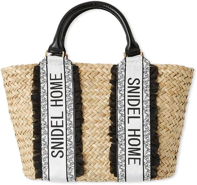 SNIDEL スナイデル　ロゴテープバッグ　カゴバッグ　SNIDEL Amazon | ロゴテープかごバッグ SHGB252200IVRF | ハンドバッグ