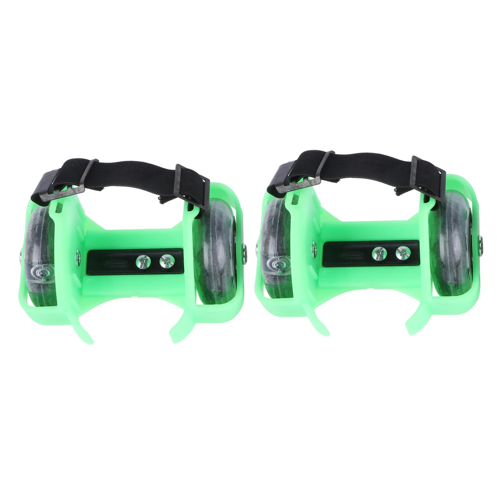 BIUDECO 1Pair Adjustable LED Roller Skates for Fun Illuminating Sports Shoes with Detachable Wheels for Indoor and Present for Boys