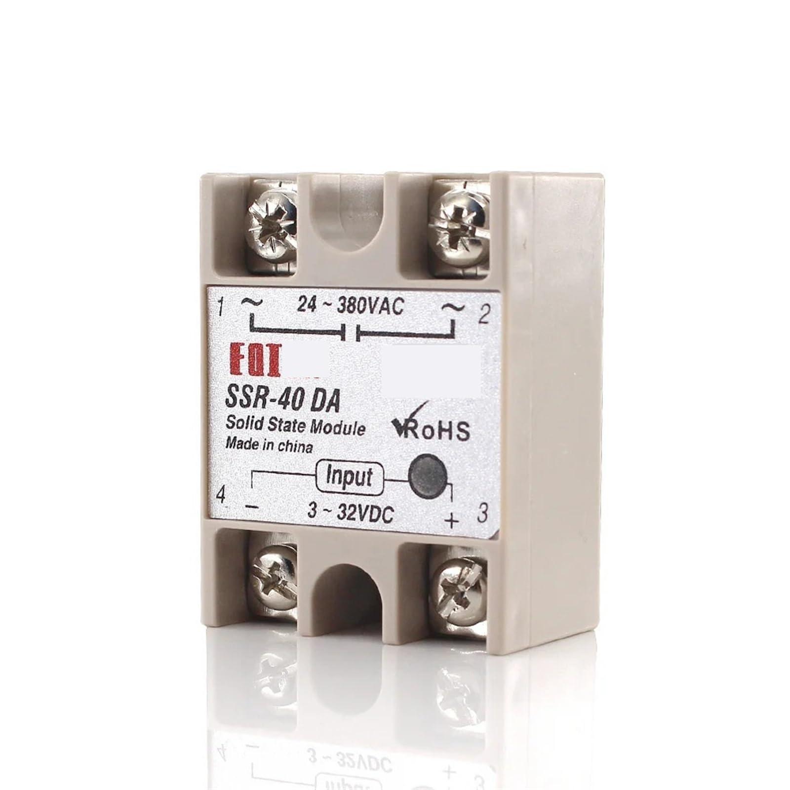 Relé de estado sólido SSR-100A DD para control de temperatura industrial 3