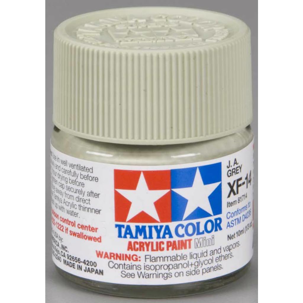 マライア様。専用。 Amazon.com: TAMIYA 81714 Acrylic Mini XF14 JA Gray 1/3 oz : Arts
