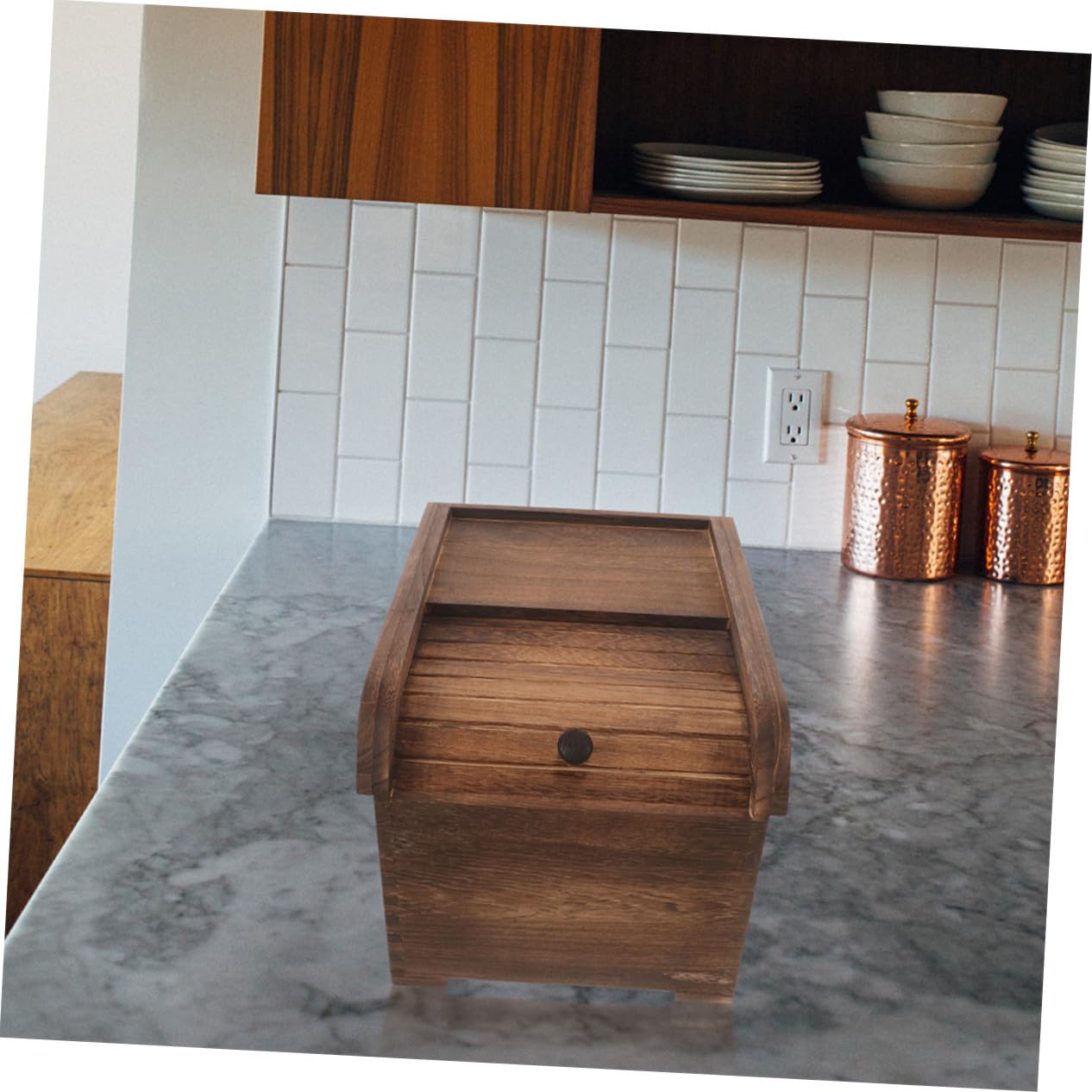 Zerodeko Reisaufbewahrungsbehälter 10kg mit Deckel für Küche