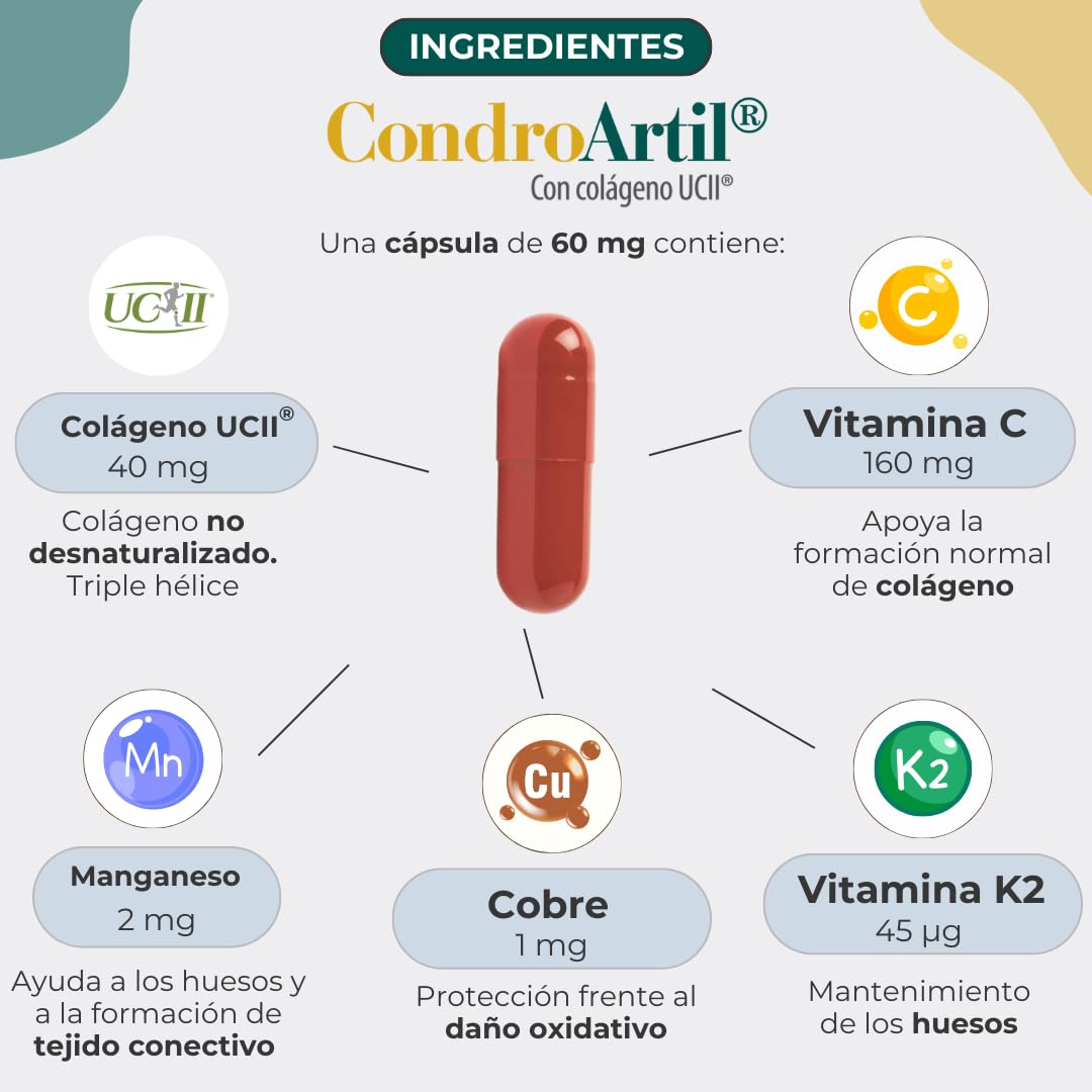 CondroArtil® - Colágeno Tipo 2 UC-II® No Desnaturalizado - 90 Cápsulas