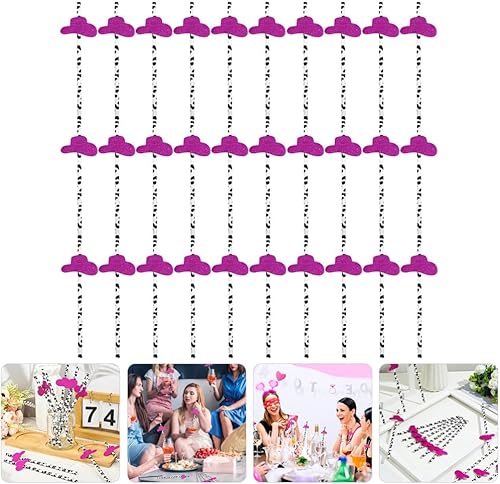 Miniatura 8 de EXCEART 30 pajitas de decoración herramientas de fiesta suministros de paja de fiesta suministros de herramientas de paja para bebida, baile de