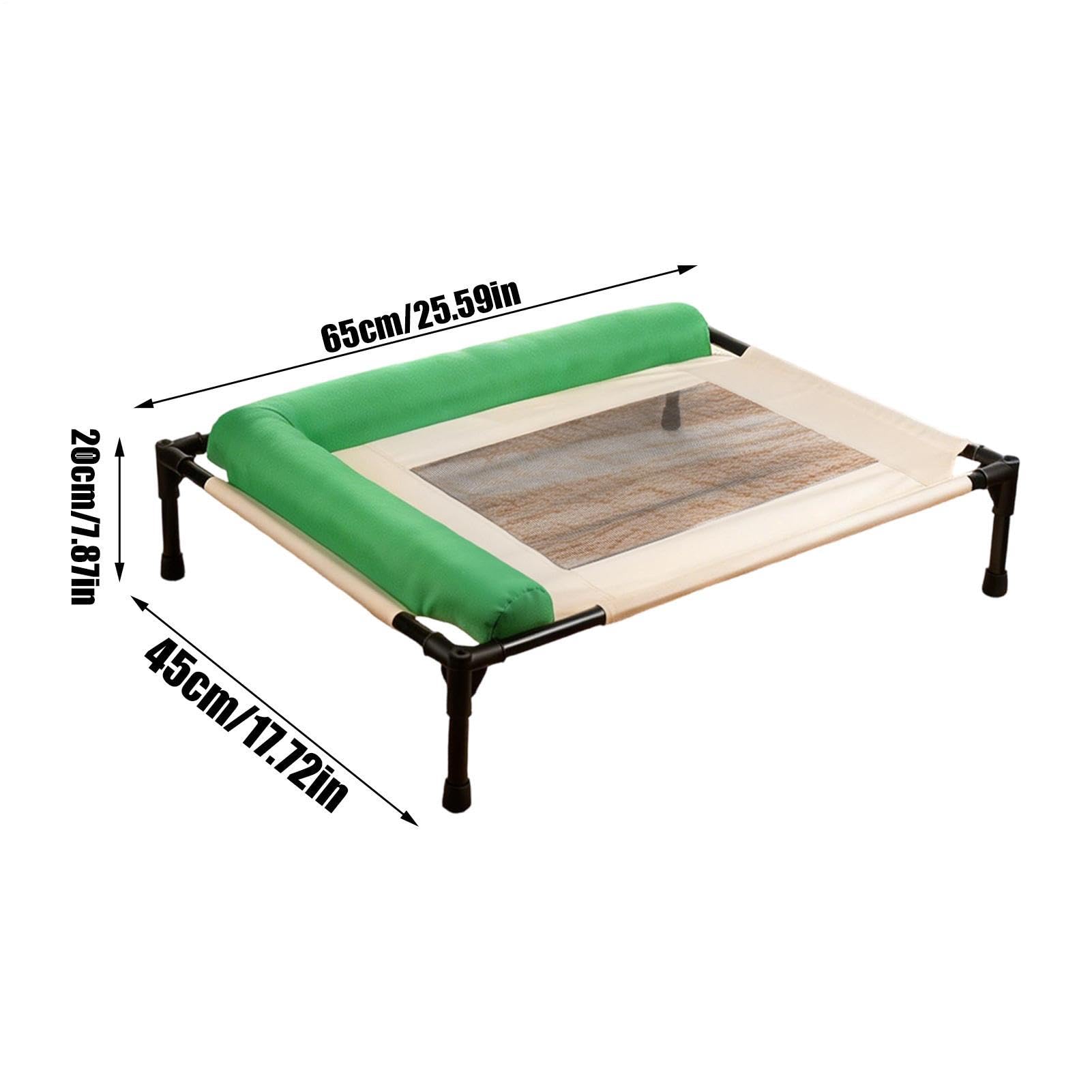 Cuccia Cani Rialzata Forniture per Animali Antiscivolo Lavabili | Cuccia Rialzata Confortevole Gatti Cuccioli Razze Piccole Medie Interno Esterno Casa Soggiorno Balcone Giardino Cortile