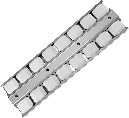 Miniatura 8 de Folocy Placa de calor para parrilla de barbacoa de 18 pulgadas x 5-12 pulgadas, reemplaza Viking OEM 032370-000, piezas de repuesto para parrilla de