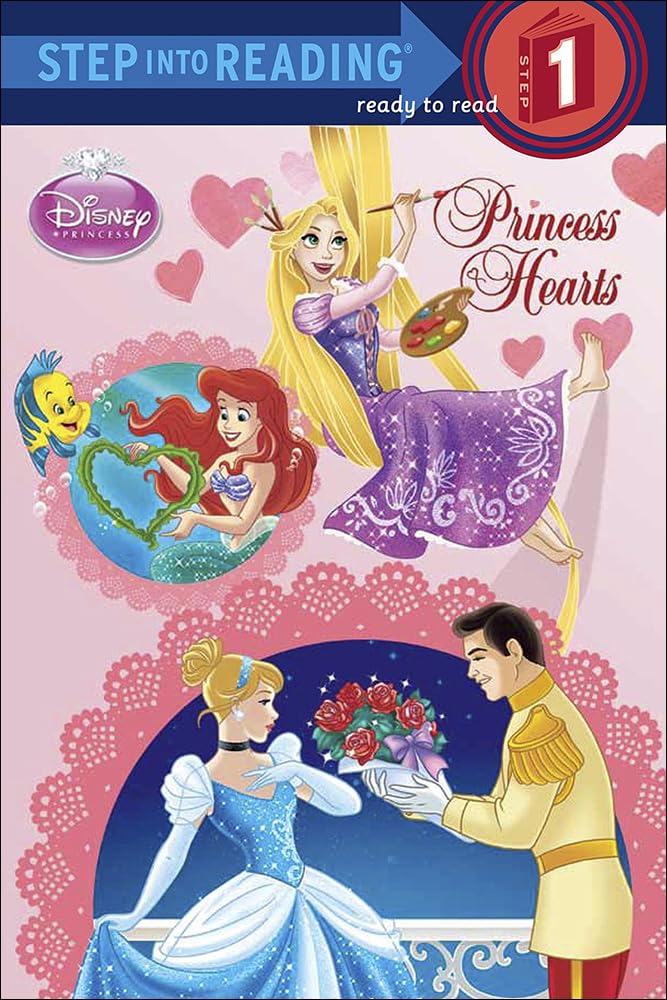 Princess Hearts (Step Into Reading: A Step 1 Book)