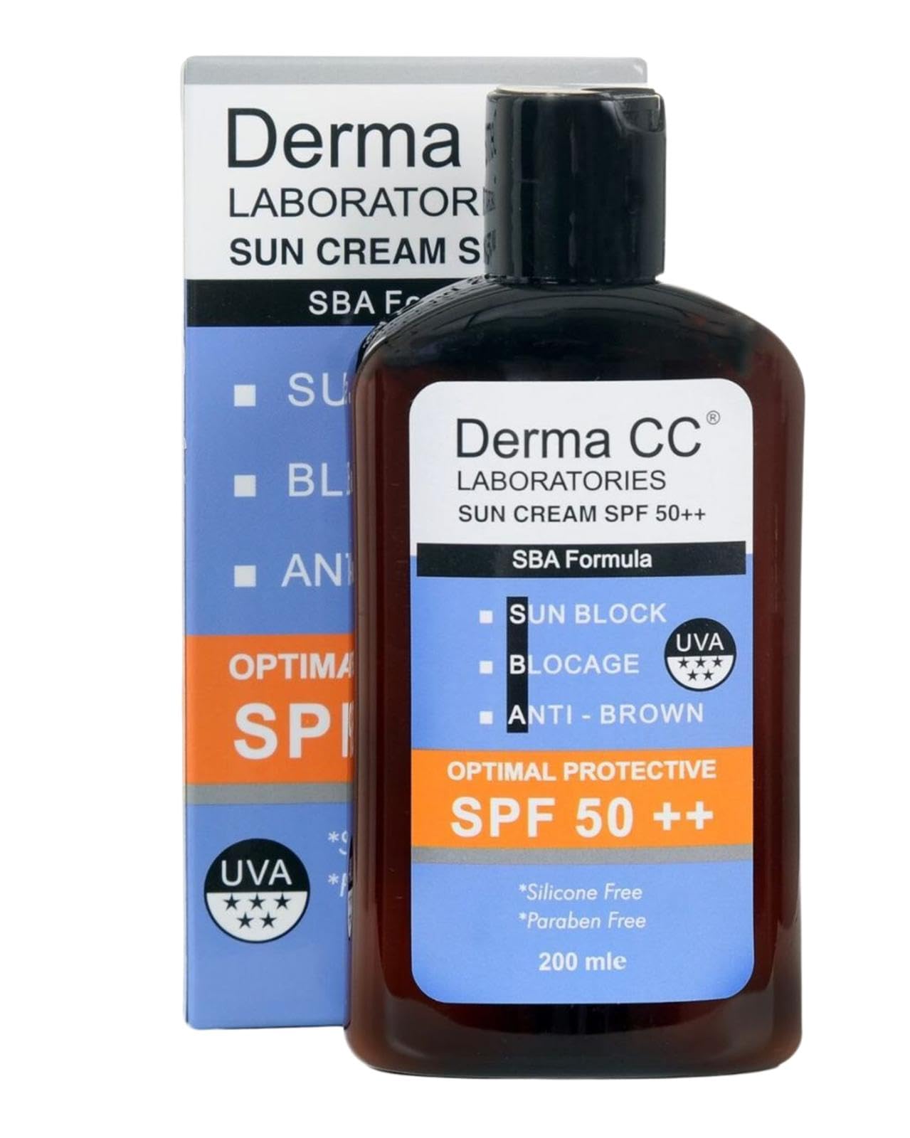 Sba(Sun Block+Blockage+Antibrown) Güneş Kremi Spf 50++, 200 Mililitre