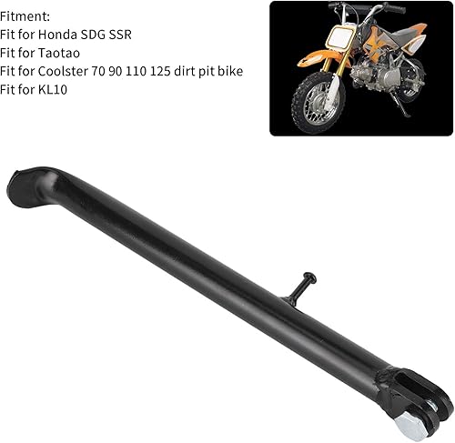 Miniatura 2 de Kick Stand Moto Kick Stand de 12 pulgadas con reemplazo de resorte accesorio de repuesto para SDG Dirt Pit Bike