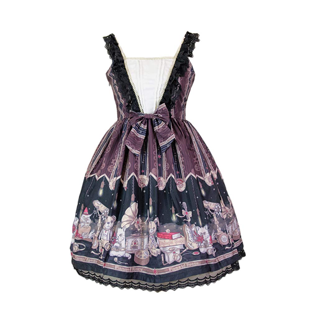 ゴスロリ　ロリータドレス　ゴシック風　 姫袖 お姫様 　森ガール 地雷系　JSK ゴスロリ ロリータドレス ゴシック風 姫袖 お姫様 森ガール 地雷