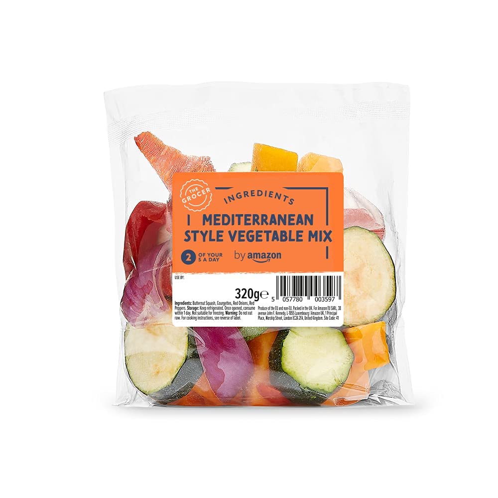 by AmazonMediterranean Style Vegetable Mix Bag, 320g
