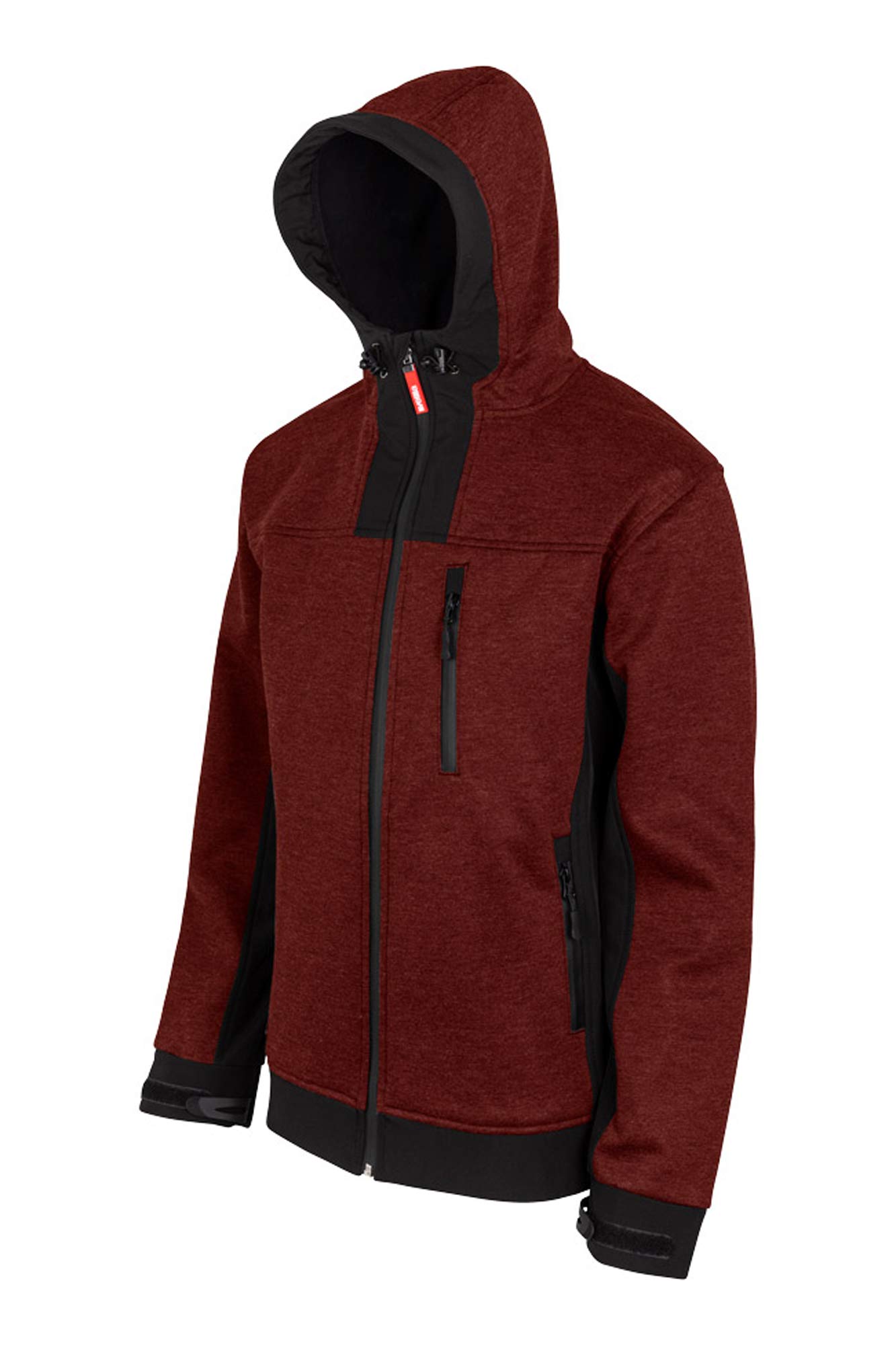 Veste softshell homme Velilla 206007 vêtement de travail XXL granate noir
