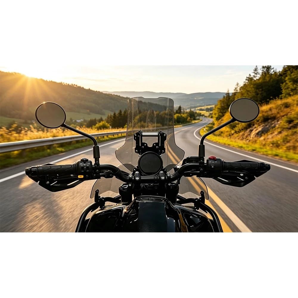 Pasuje do osłony bocznej ze stopu aluminium Pasuje do Himalayan 450. Dwustronna osłona deflektora powietrza Osłona podwozia motocykla Skuteczna(Bumper guard panel 1)