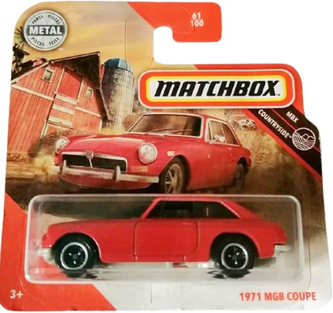 Matchbox 1971 MGB Coupe MBX Countryside 61/100 2020 Short Card