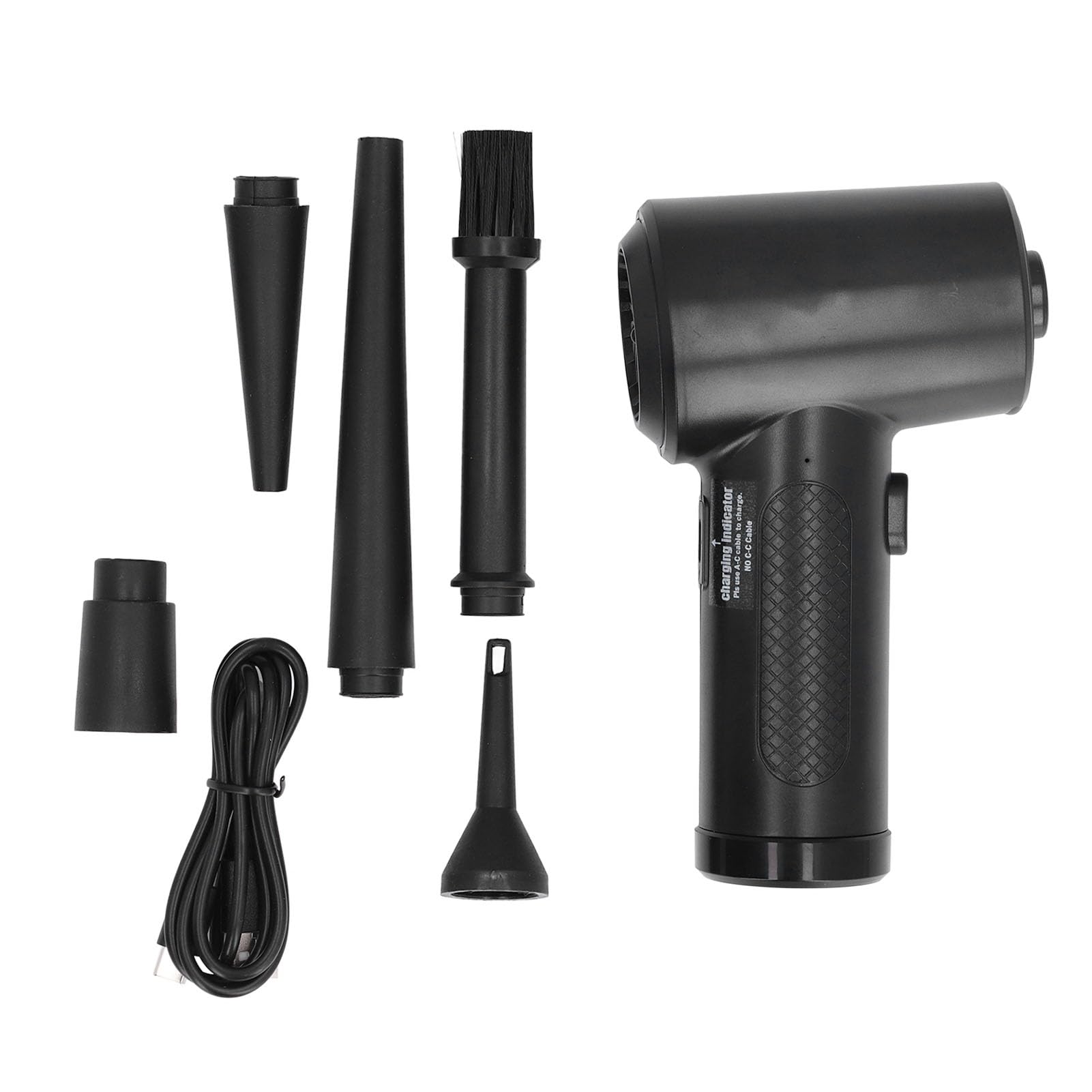 CHICIRIS Pulitore d'aria elettrico senza fili ricaricabile strumento di pulizia versatile per tastiera del computer con ugello lungo