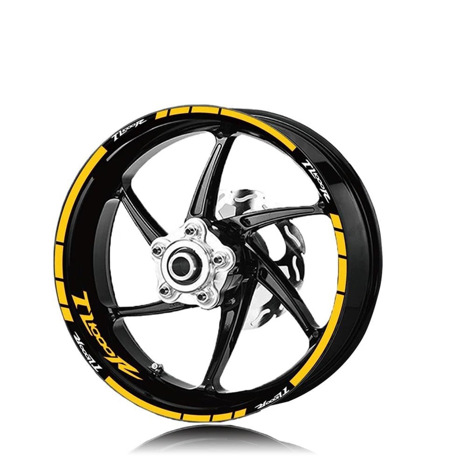 Motorcycle Wheel Stickers Reflective Decals Rims for Suzuki TL1000R Tl 1000r Tl1000 R(Style 1)