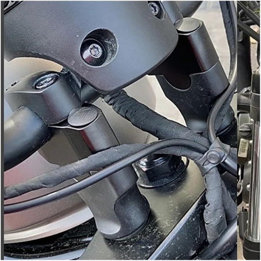 オートバイハンドルバーライザーマウントクランプハイリフターライザーアクセサリー CMX1100 ため 反乱軍1100 CMX300