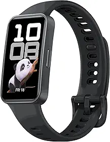 Smartwatch, HUAWEI Band 10, Caixa de Polímeros Duráveis, Análise do Sono em Nível Profissional, Assistente de Bem-estar Emocional, Relógio Smartwatch Compatível com Android e iOS, Preto