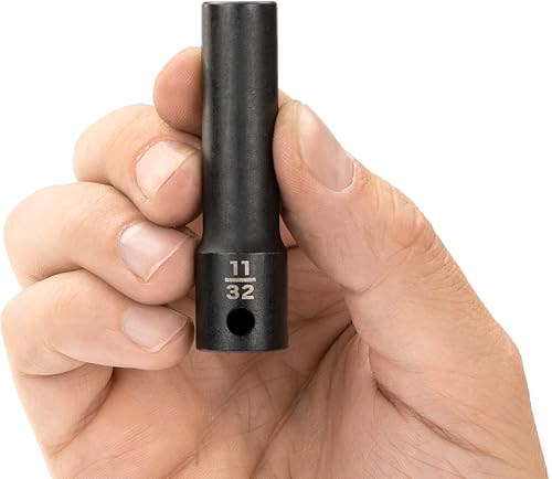 Vista 95 de TEKTON 3/8 pulgadas de accionamiento x 3/4 pulgadas de profundidad 12 puntos de impacto SID13219 Profundo
