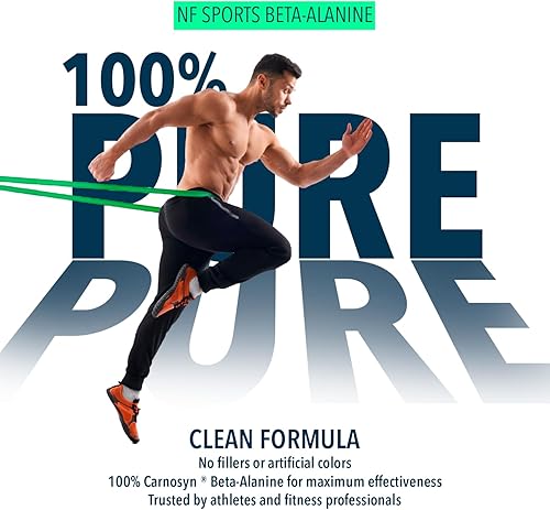 Miniatura 3 de NF Sports Polvo de recuperación muscular de beta-alanina, reduce la fatiga muscular, suplemento dietético, proteína en polvo sin sabor sin