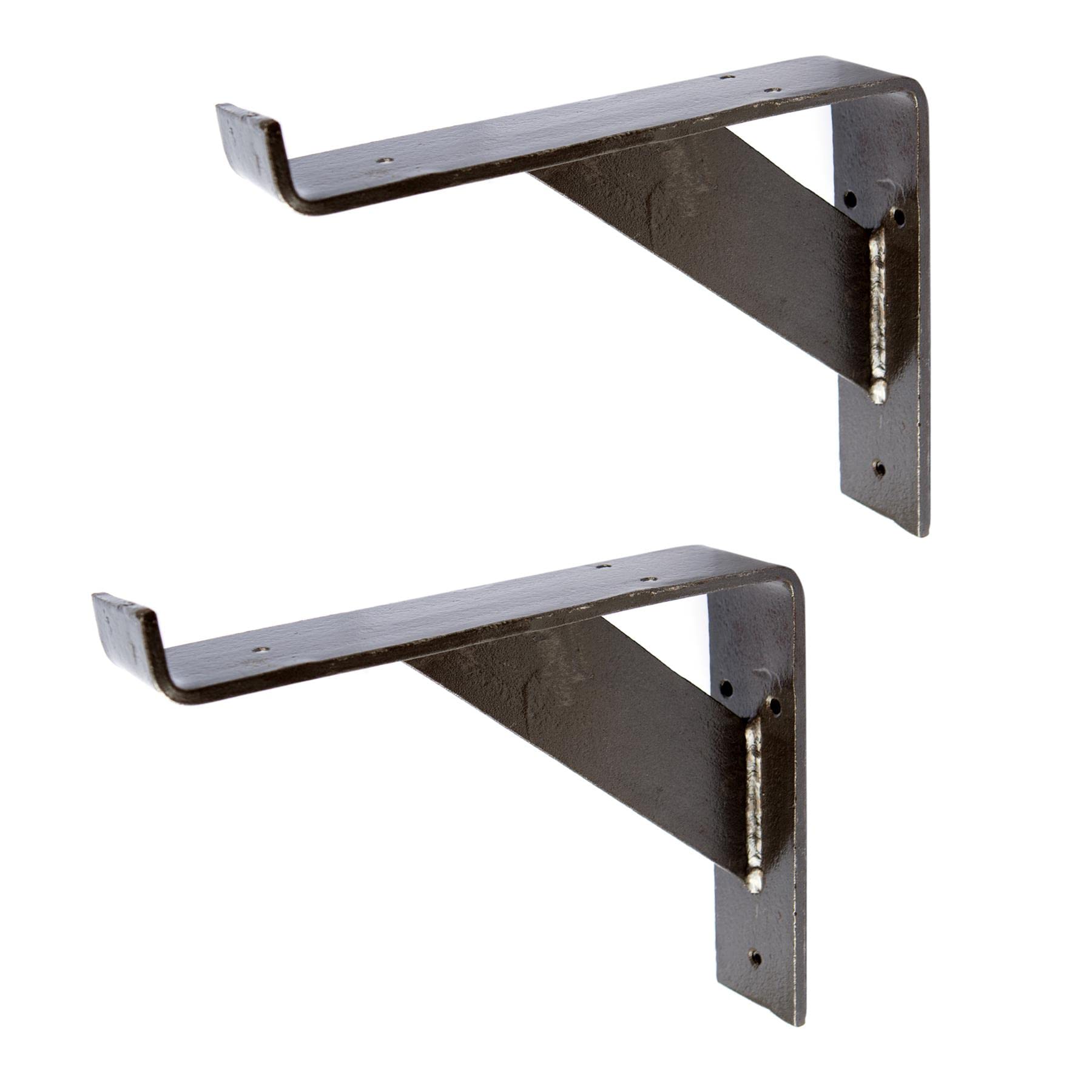 Hammer And Tongs Unisex Grey Gallows Style Scaffold Board Shelf Bracket - D240mm - Pack Of 2 In | Size: 1000Mm X 1000Mm