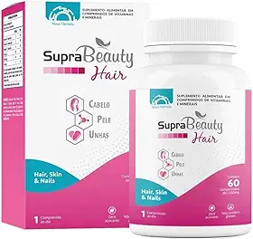 Suplemento Supranutri Hair, Vitamina Para Crescer Cabelo, C/ 60cpr