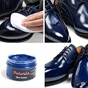 polaris Leather Shoe Cream High Shine Shiner Boot Polish Cream For Handbags| Jacket | Formal shoes | Jootee | Purse | Leather slippers | Loafer Shoes Polish | All Multi Colors (Navy blue) gallery image