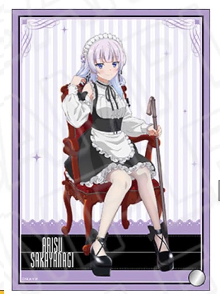 ようこそ実力至上主義の教室へ メイド 特大ダイカットアクリルボード 坂柳有栖 ようこそ実力至上主義の教室へ 2nd Season』特大ダイカット