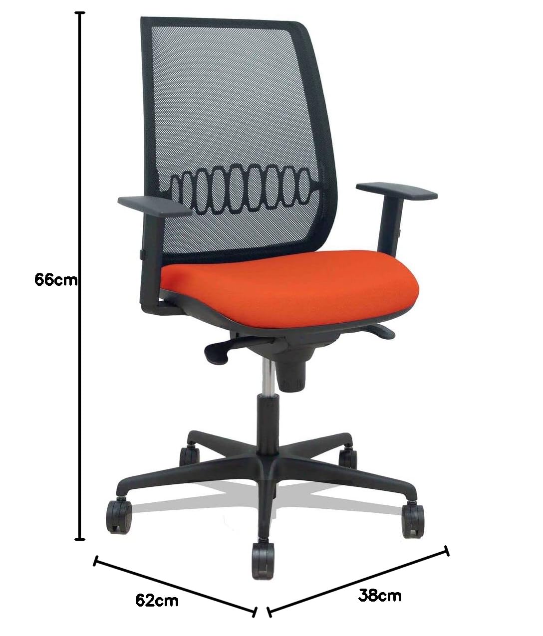 P&C Sedia da ufficio Alares 0B68R65 Arancione Scuro